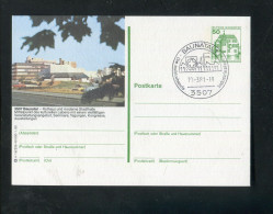 "BUNDESREPUBLIK DEUTSCHLAND" 1980, Bildpostkarte Mit Bildgleichem Stempel Ex "BAUNATAL" (R1183) - Geïllustreerde Postkaarten - Gebruikt