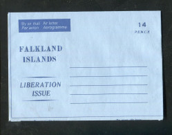 "FALKLANDINSELN" Aerogramm ** (R1184) - Falkland