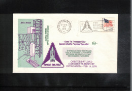 USA 1979 Space / Weltraum Space Shuttle Interesting Cover - USA