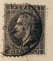 ROUMANIE - VARIÉTÉ - 1879 Prince Karl I.1½B. - Gebraucht