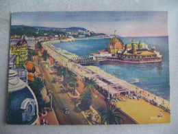 D 06 - Nice - La Promenade Des Anglais Et Le Quai Des états Unis - Navegación - Puerto