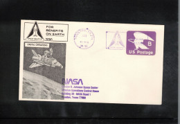USA 1981 Space / Weltraum Space Shuttle Interesting Cover - USA