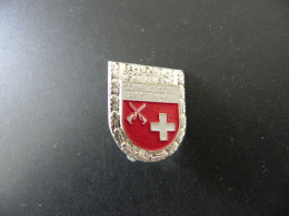 Old Badge Schweiz Suisse Svizzera Switzerland - Schweiz Landsturm-Verband - Fahnenweihe Zürich 1977 - Unclassified
