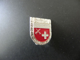 Old Badge Schweiz Suisse Svizzera Switzerland - Schweiz Landsturm-Verband - Fahnenweihe Zürich 1977 - Sin Clasificación