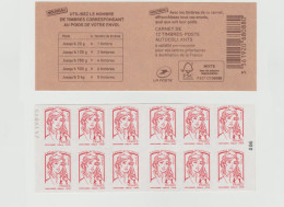 France 2016 Marianne De Ciappa Kawena Carnet 12 Timbres Lettre Prioritaire Utilisez Le Nombre De Timbres Correspondant - 2013-2018 Marianne De Ciappa-Kawena