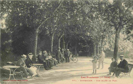 31 - Barbazan - Une Allée Du Parc - Animée - CPA - Oblitération Ronde De 1909 - Voir Scans Recto-Verso - Barbazan