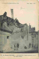 02 - Soissons - La Guerre 1914-15 - Bombardement De La Rue Saint-Rémy - Animée - Correspondance - Etat Léger Pli Visible - Soissons