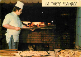 Recettes De Cuisine - Tarte Flambée - Gastronomie - CPM - Voir Scans Recto-Verso - Recettes (cuisine)