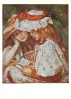 Art - Peinture - Pierre-Auguste Renoir - Deux Jeunes Filles Lisant - CPM - Carte Neuve - Voir Scans Recto-Verso - Schilderijen