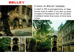 01 - Belley - Maison Natale De Brillat Savarin - Multivues - CPM - Voir Scans Recto-Verso - Belley