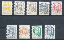 °°° FRANCE 2013 - Y&T N°A847/64 °°° - Used Stamps