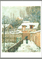 CPM Art - Martigny - Fondation Pierre Gianadda - Neige à Louveciennes - Alfred Sisley - Paintings