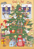 ALAND  1997, God Jul, Kleinbogen (4x5), Ungebraucht, Christmas Seals, Geschmückter Tannenbaum - Ålandinseln