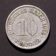 10 Pfennig 1912 A Deutsches Reich - 10 Pfennig