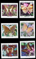 (033) El Salvador / Fauna / Insects / Butterflies / Papillons / Schmetterlinge / READ !! ** / Mnh  Michel 1821-26 - El Salvador