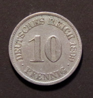 10 Pfennig 1899 A Deutsches Reich - 10 Pfennig