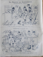 La Guerre 14-18 LA GUERRE EN CARICATURES   Dessin Humour Armée Allemande Soldats - Non Classés