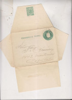 ARGENTINA 1900 Stationery To Montevideo Uruguay - Interi Postali