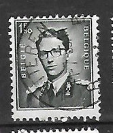 OCB Nr 924 Centrale Stempel Wetteren - King Roi Koning Boudewijn Baudouin - 1953-1972 Lunettes