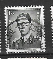 OCB Nr 924 Centrale Stempel Braine Le Comte - King Roi Koning Boudewijn Baudouin - 1953-1972 Lunettes