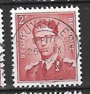 OCB Nr 925 Centrale Stempel Bruxelles - King Roi Koning Boudewijn Baudouin - 1953-1972 Anteojos