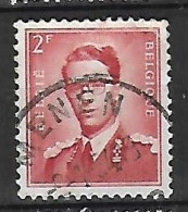 OCB Nr 925 Centrale Stempel Menen - King Roi Koning Boudewijn Baudouin - 1953-1972 Glasses