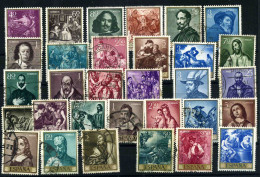 España - Lote De Sellos De Pintores Españoles (1959-1969) - Used Stamps