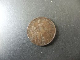 France 5 Centimes 1912 - 5 Centimes