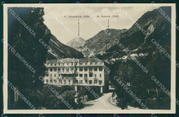 Sondrio Bormio Albergo Bagni Nuovi Belvedere Foto Cartolina RB6186 - Sondrio