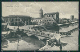 Forlì Cesenatico Piazza E Ponte Garibaldi Cartolina RB6741 - Forli