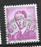 OCB Nr 1067  Centrale Stempel Bouverie  - King Roi Koning Boudewijn Baudouin Marchand - 1953-1972 Lunettes