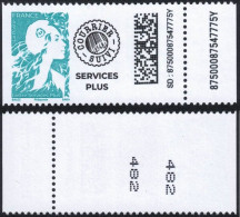 FRANCE 2023 - MARIANNE DE L'AVENIR TVP - LETTRE SERVICES PLUS Gommé Issu De ROULETTE  - YT 5734 Neuf - Coil Stamps