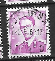 OCB Nr 1067  Centrale Stempel Lodelinsart - King Roi Koning Boudewijn Baudouin Marchand - 1953-1972 Glasses