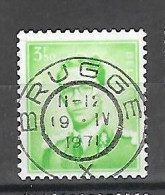 OCB Nr 1068  Centrale Stempel Brugge - King Roi Koning Boudewijn Baudouin Marchand - 1953-1972 Anteojos