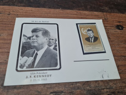 Postcard - J. F. Kennedy       (V 38064) - Politische Und Militärische Männer