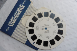 1 Disque View-Master Sur Strasbourg N°1466 - 7 Photos Alsace Elsass Strassburg - Stereo-Photographie