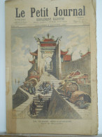 Le Petit Journal N°216 - 6 Janvier 1895 - La Guerre SINO JAPONAISE - PORTE SHANG-HAI - Général TCHERTKOFF – Chine CHINA - 1850 - 1899