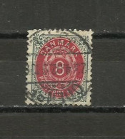 DENMARK  1875 - MI. 25 II, USED - Usati