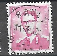 OCB Nr 1069 Centrale Stempel Ranst - King Roi Koning Boudewijn Baudouin Marchand - 1953-1972 Bril