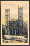 Montreal  Quebec - C.P.A. No: 51 - Notre Dame Cathedral, Montreal - By Peco - Photogelatine Engraving - Montreal