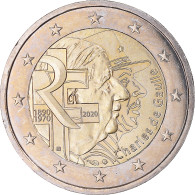 France, 2 Euro, Charles De Gaulle, 2020, SPL, Bimétallique, KM:New - Francia