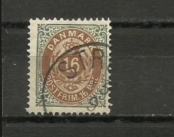 DENMARK  1875 - MI. 27 I, USED - Usati