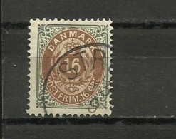 DENMARK  1875 - MI. 27 I, USED - Oblitérés