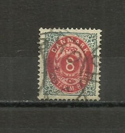 DENMARK  1875 - MI. 27 I, USED - Gebruikt