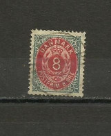 DENMARK  1875 - MI. 27 I, USED - Oblitérés