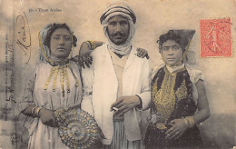 Algérie - SOUK AHRAS - Femmes Arabes Et Leur Compagnon - Ed. Bousdira Fils 55 Aquarellée - Frauen