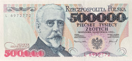 Poland 500.000 Zloty, P-161 (16.11.1993) - UNC - Polonia