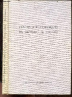 Textes Apologetiques De Guwaini (m. 478/1085) - Textes Arabes Traduits Et Annotes - Recherches N°43 - Publiees Sous La D - Ontwikkeling