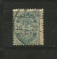 DENMARK  1884 - MI. 36, USED - Gebruikt