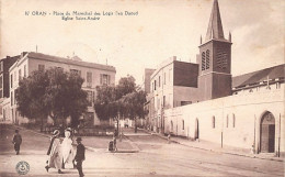 ORAN - Place Du Maréchal Des Logis Ben Daoud - Eglise Saint-André - Ed. Inconnu 87 - Oran